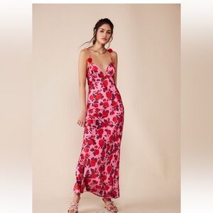 For Love & Lemons Huda Maxi Dress